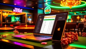 Learn how to bet on football with clear online betting interfaces and casino elements.