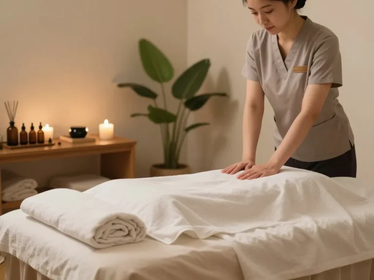 Indulge in a relaxing 인천 출장마사지 session in a serene hotel room atmosphere