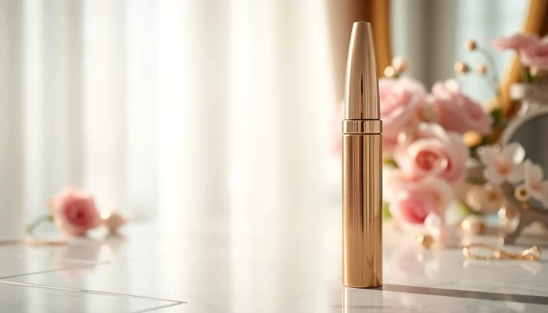Apply luxe waterproof mascara for an all-day flawless look that enhances your natural beauty.