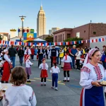 Community celebration of Polish culture in San Francisco, highlighting https://www.sfpol.com/ with traditional Polish dishes and cultural activities.